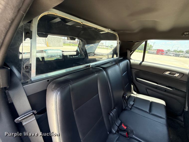 image for item ET6329 2014 Ford Explorer Police Interceptor SUV