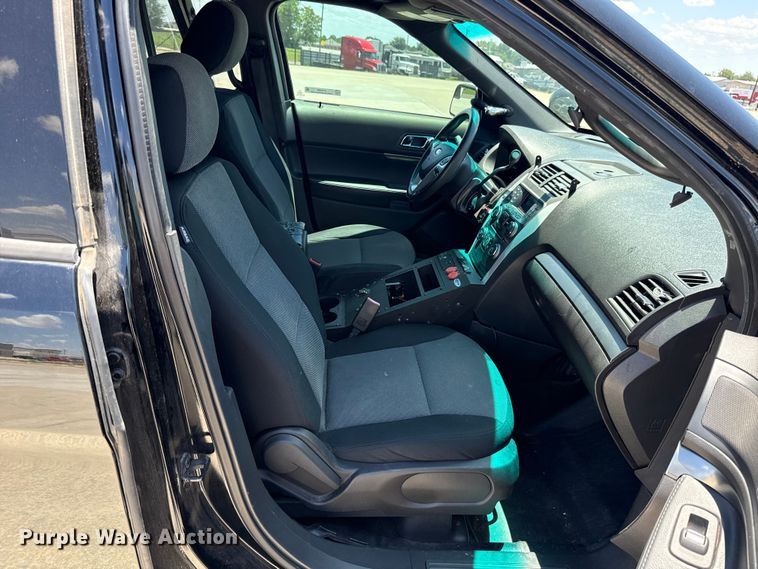 image for item ET6329 2014 Ford Explorer Police Interceptor SUV