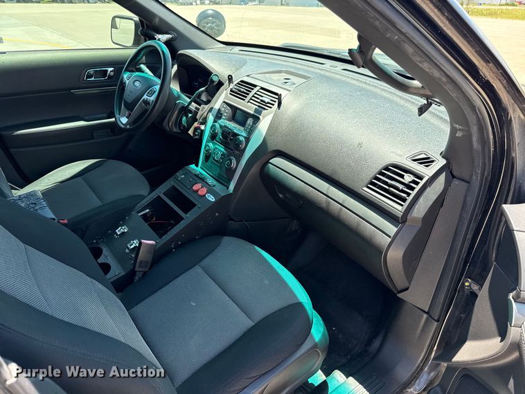 image for item ET6329 2014 Ford Explorer Police Interceptor SUV