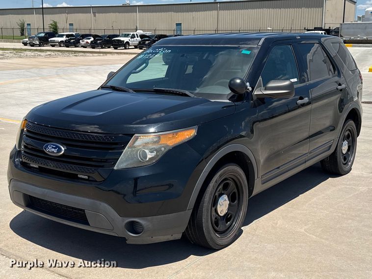 image for item ET6330 2014 Ford Explorer Police Interceptor SUV