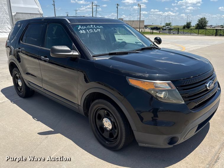 image for item ET6330 2014 Ford Explorer Police Interceptor SUV