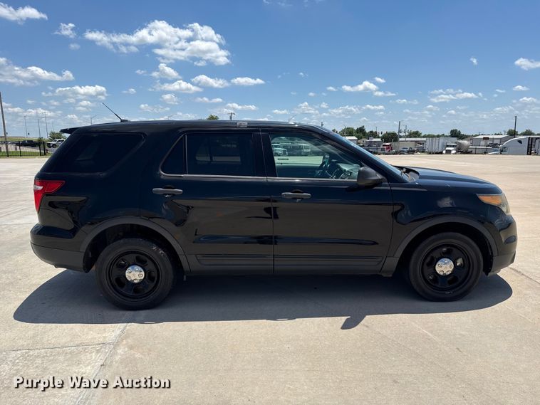 image for item ET6330 2014 Ford Explorer Police Interceptor SUV