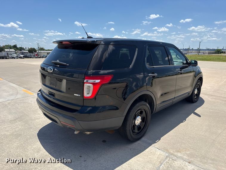 image for item ET6330 2014 Ford Explorer Police Interceptor SUV
