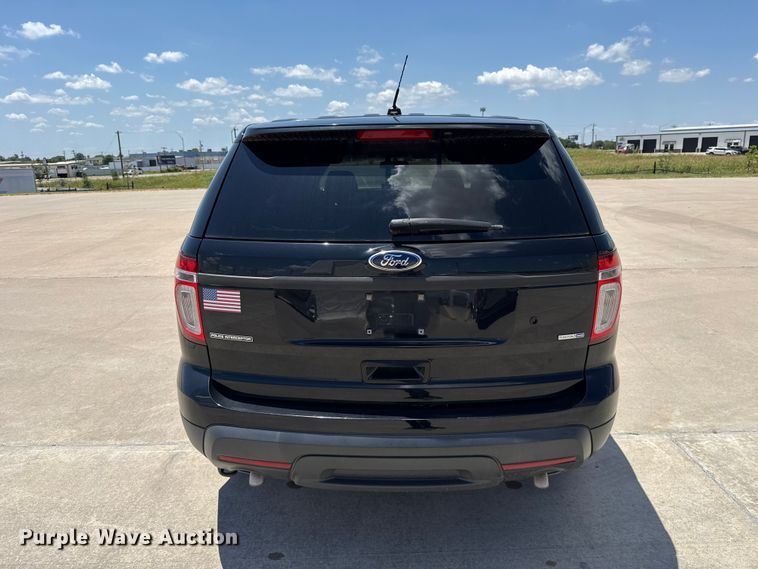 image for item ET6330 2014 Ford Explorer Police Interceptor SUV