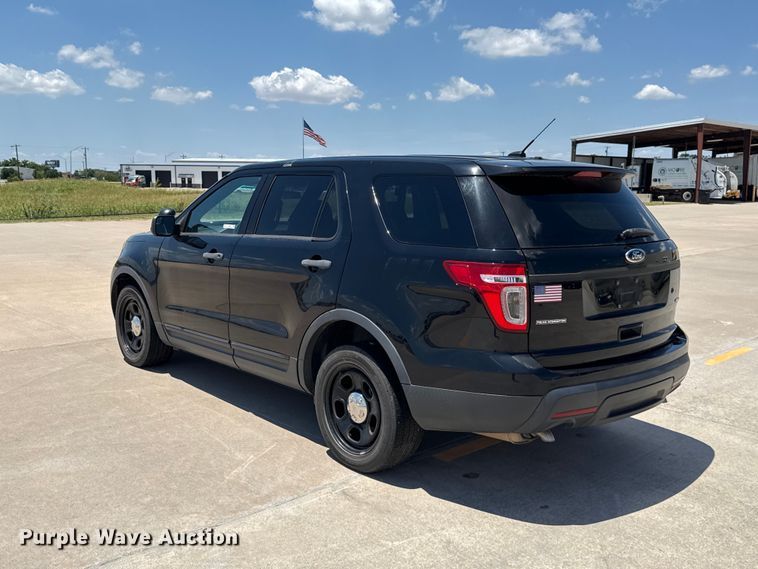 image for item ET6330 2014 Ford Explorer Police Interceptor SUV