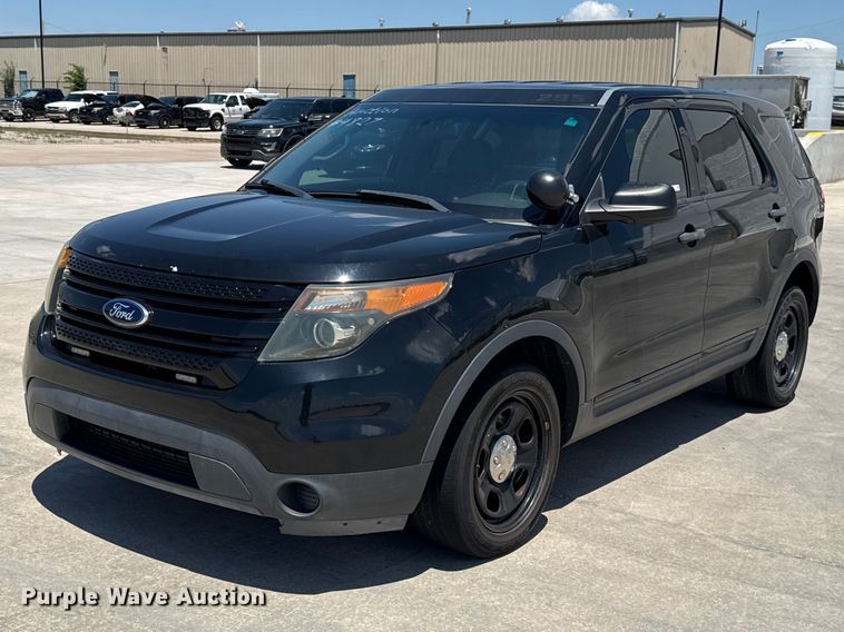 image for item ET6331 2015 Ford Explorer Police Interceptor 