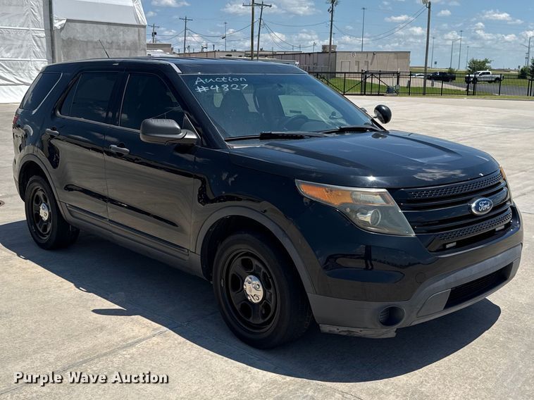 image for item ET6331 2015 Ford Explorer Police Interceptor 