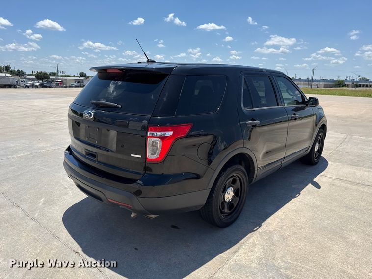 image for item ET6331 2015 Ford Explorer Police Interceptor 