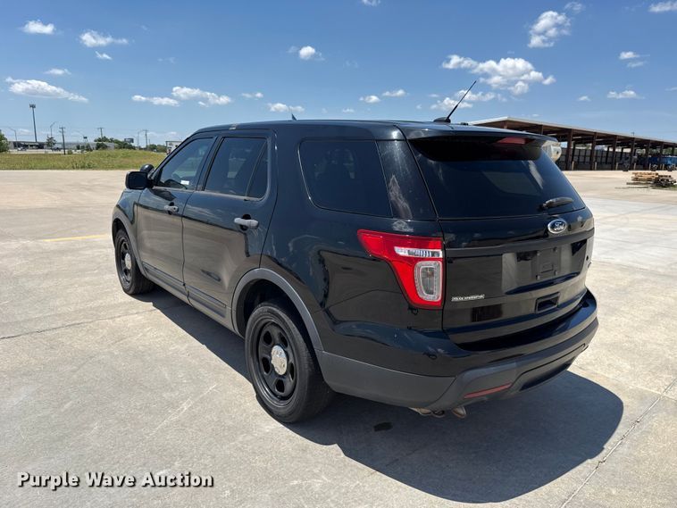 image for item ET6331 2015 Ford Explorer Police Interceptor 