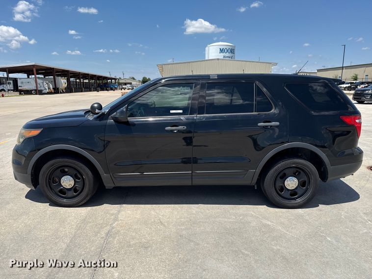 image for item ET6331 2015 Ford Explorer Police Interceptor 