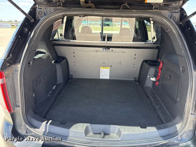 image for item ET6331 2015 Ford Explorer Police Interceptor 