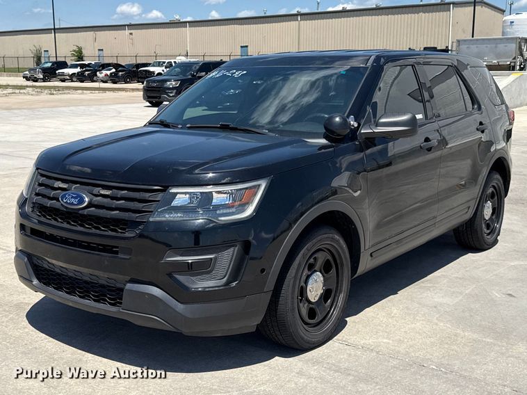 image for item ET6332 2016 Ford Explorer Police Interceptor SUV