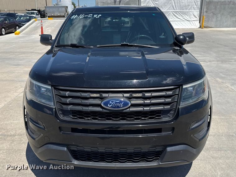 image for item ET6332 2016 Ford Explorer Police Interceptor SUV