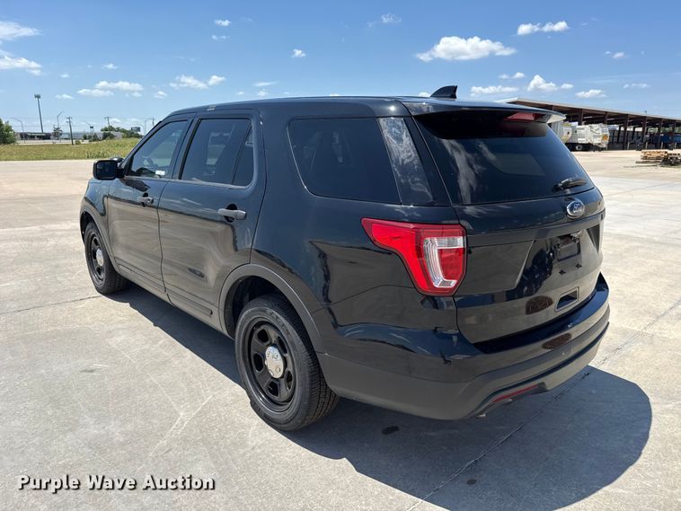 image for item ET6332 2016 Ford Explorer Police Interceptor SUV