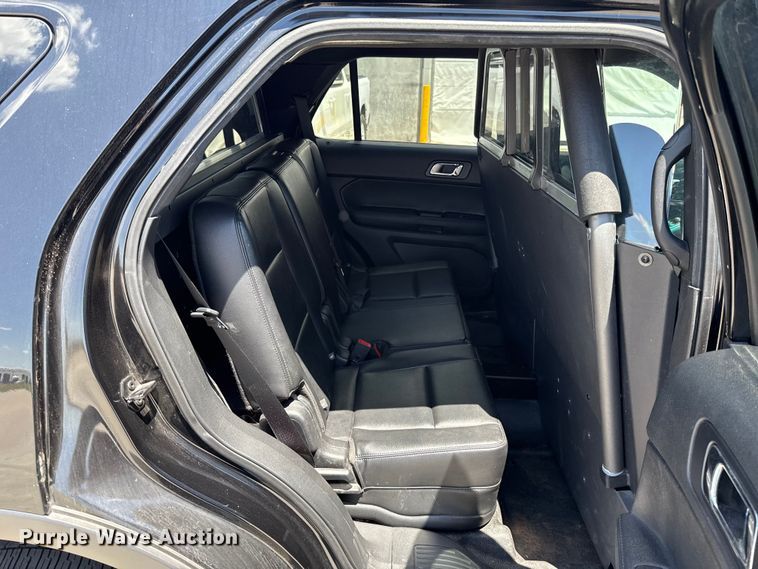 image for item ET6332 2016 Ford Explorer Police Interceptor SUV