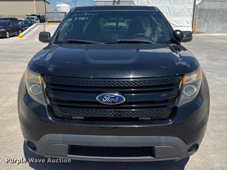 image for item ET6333 2015 Ford Explorer Police Interceptor SUV