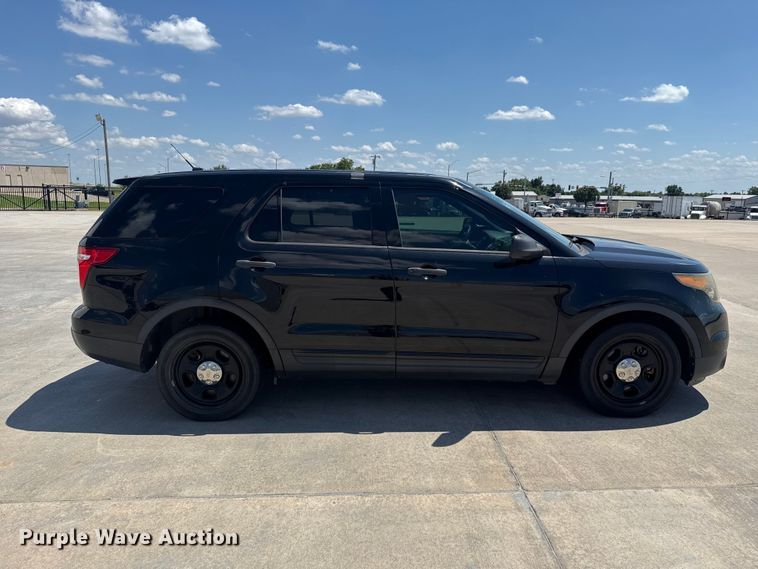 image for item ET6333 2015 Ford Explorer Police Interceptor SUV