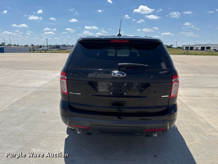 image for item ET6333 2015 Ford Explorer Police Interceptor SUV