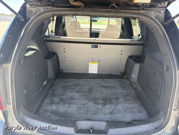 image for item ET6333 2015 Ford Explorer Police Interceptor SUV