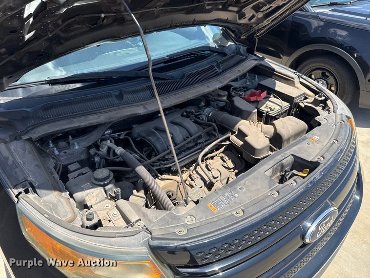 image for item ET6333 2015 Ford Explorer Police Interceptor SUV