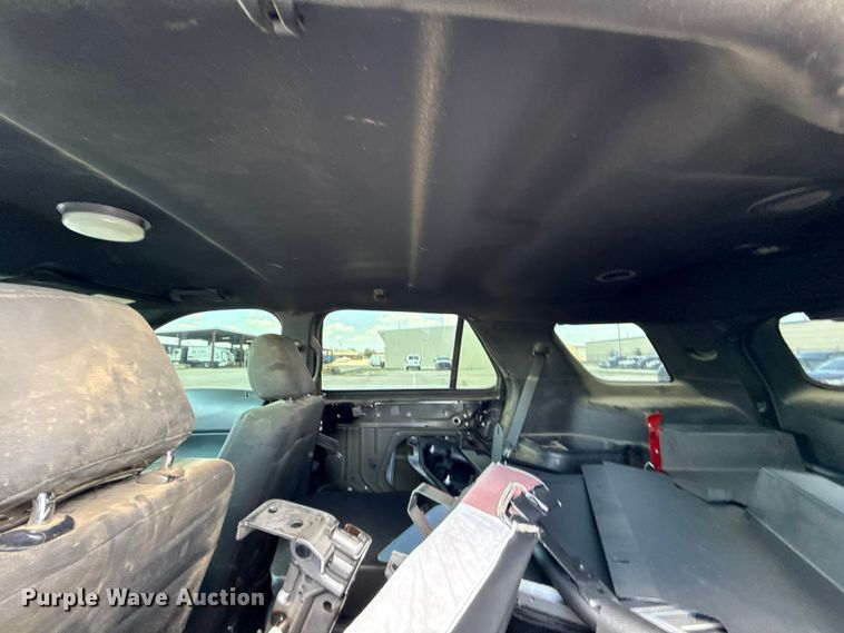 image for item ET6334 2016 Ford Explorer Police Interceptor SUV