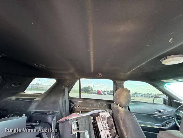 image for item ET6334 2016 Ford Explorer Police Interceptor SUV