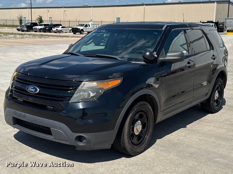 image for item ET6335 2013 Ford Explorer Police Interceptor SUV