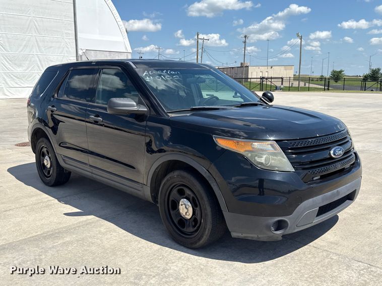 image for item ET6335 2013 Ford Explorer Police Interceptor SUV