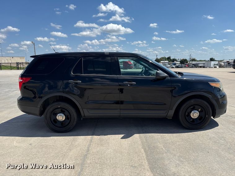 image for item ET6335 2013 Ford Explorer Police Interceptor SUV