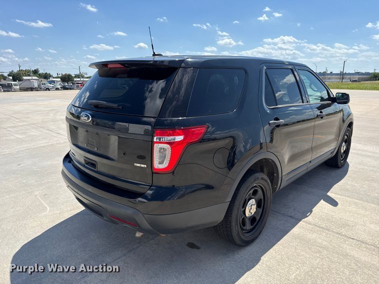 image for item ET6335 2013 Ford Explorer Police Interceptor SUV