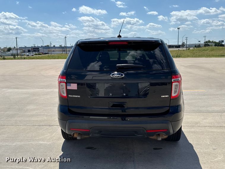 image for item ET6335 2013 Ford Explorer Police Interceptor SUV