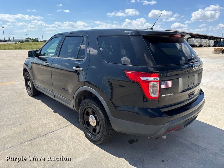 image for item ET6335 2013 Ford Explorer Police Interceptor SUV