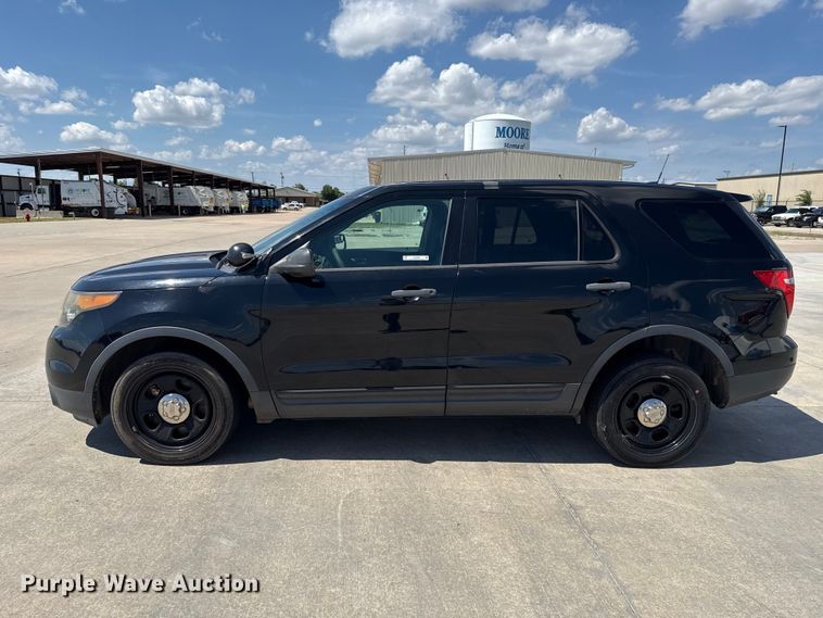image for item ET6335 2013 Ford Explorer Police Interceptor SUV