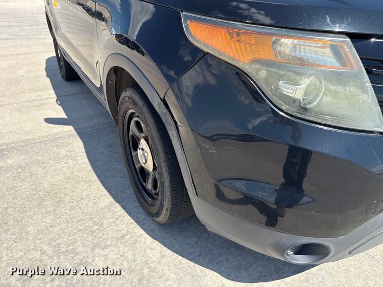 image for item ET6335 2013 Ford Explorer Police Interceptor SUV
