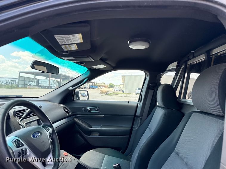 image for item ET6335 2013 Ford Explorer Police Interceptor SUV