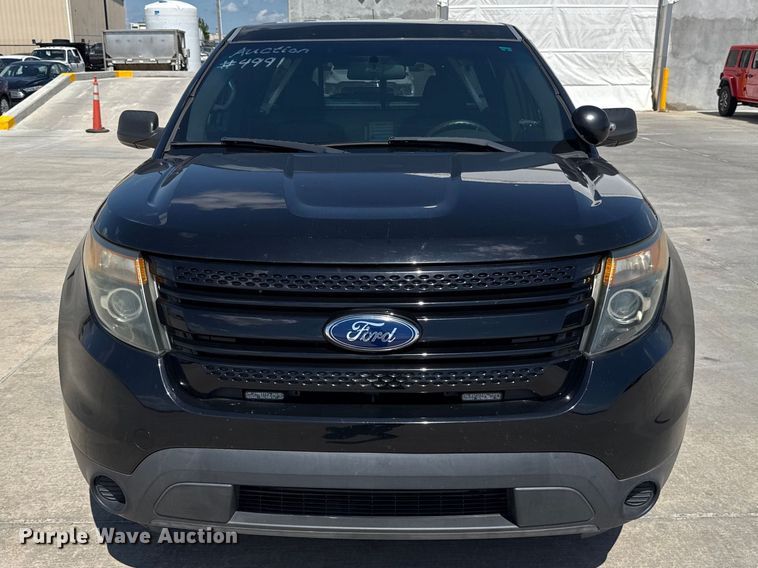 image for item ET6336 2015 Ford Explorer Police Interceptor SUV
