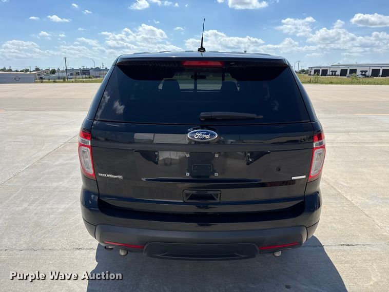 image for item ET6336 2015 Ford Explorer Police Interceptor SUV