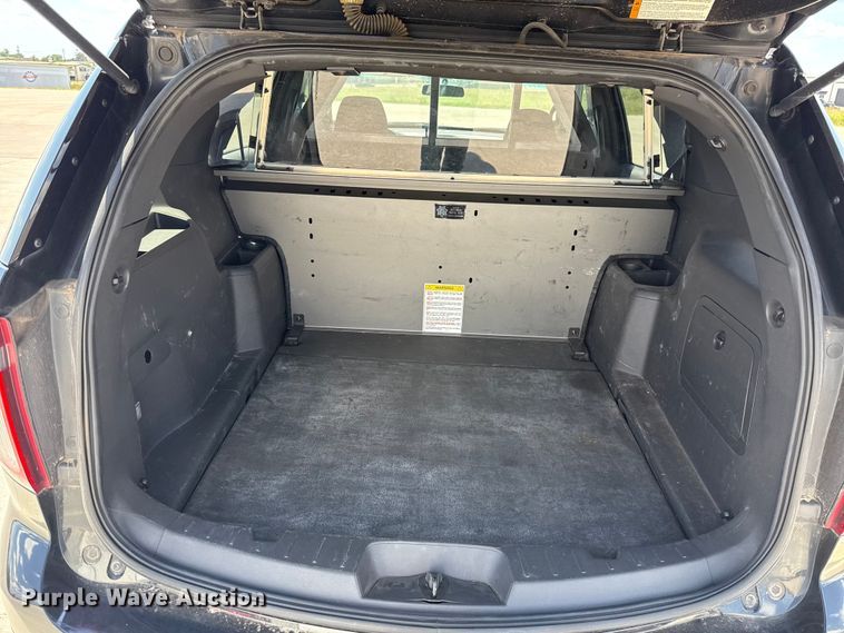 image for item ET6336 2015 Ford Explorer Police Interceptor SUV