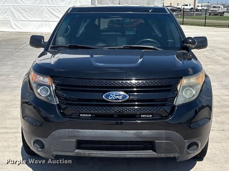 image for item ET6337 2015 Ford Explorer Police Interceptor SUV