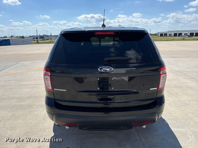 image for item ET6337 2015 Ford Explorer Police Interceptor SUV