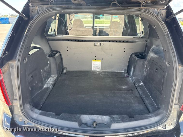 image for item ET6337 2015 Ford Explorer Police Interceptor SUV