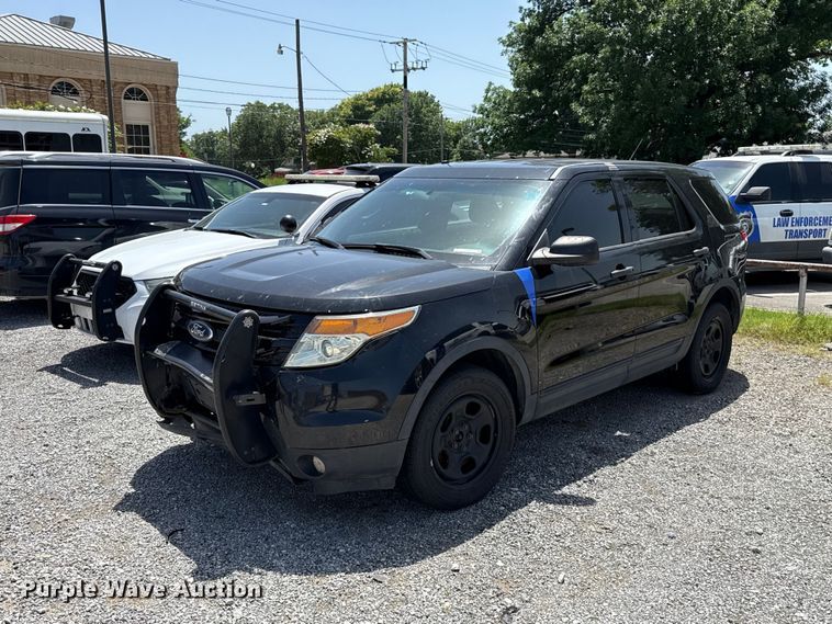 image for item ET6401 2014 Ford Explorer Police Interceptor SUV