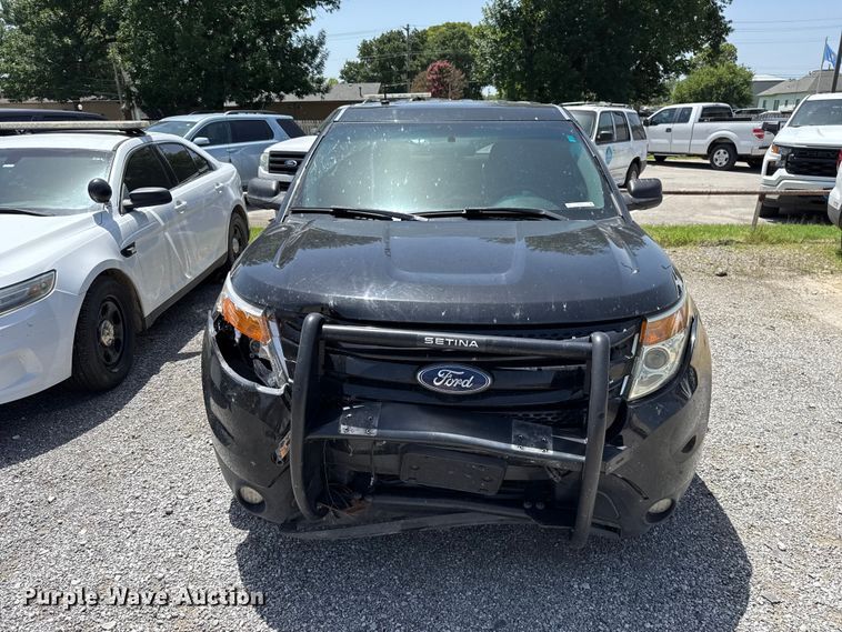 image for item ET6401 2014 Ford Explorer Police Interceptor SUV