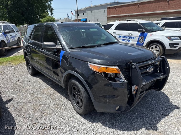 image for item ET6401 2014 Ford Explorer Police Interceptor SUV