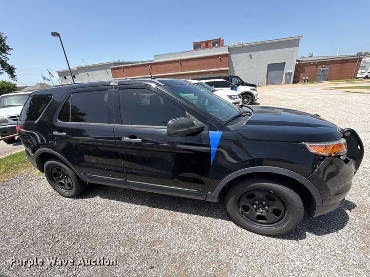 image for item ET6401 2014 Ford Explorer Police Interceptor SUV