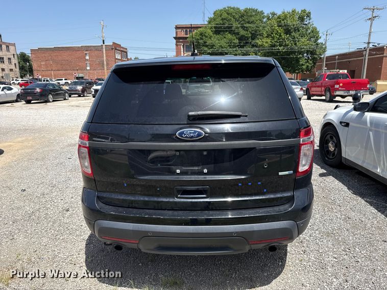 image for item ET6401 2014 Ford Explorer Police Interceptor SUV