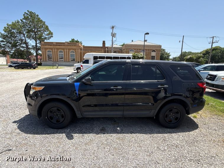 image for item ET6401 2014 Ford Explorer Police Interceptor SUV