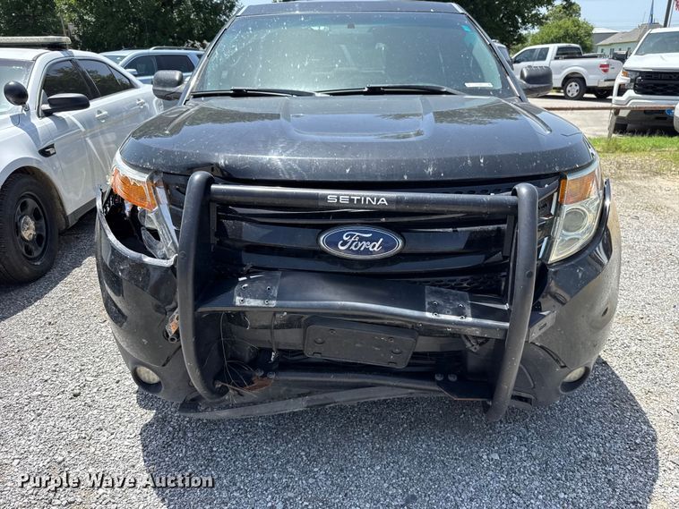 image for item ET6401 2014 Ford Explorer Police Interceptor SUV