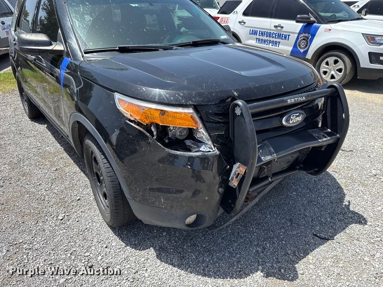 image for item ET6401 2014 Ford Explorer Police Interceptor SUV