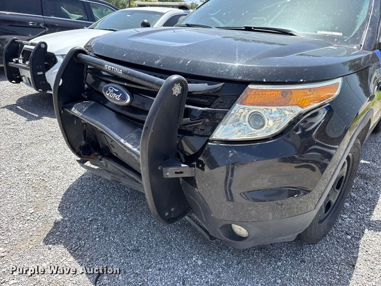 image for item ET6401 2014 Ford Explorer Police Interceptor SUV